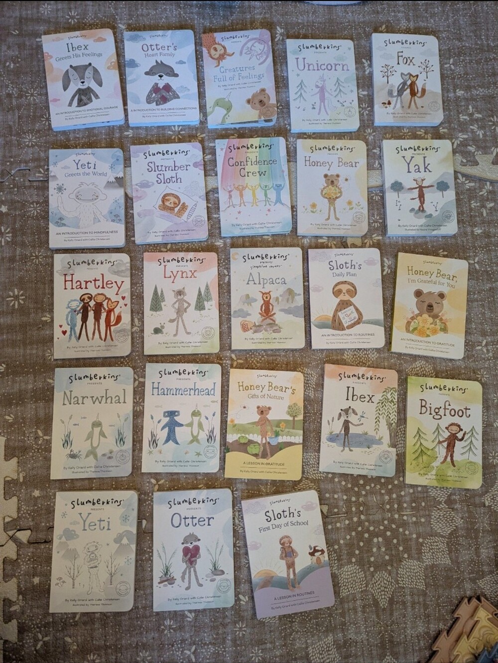 Slumberkins Book Lot